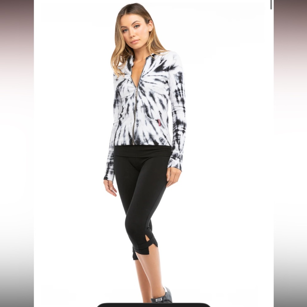 Hard Tail Forever ROLLDOWN SIDE SLINGER CROP LEGGING XS